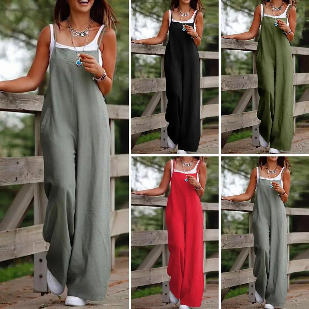 Nette Plus Size Jumpsuit voor Comfortabele Zomerse Stijl