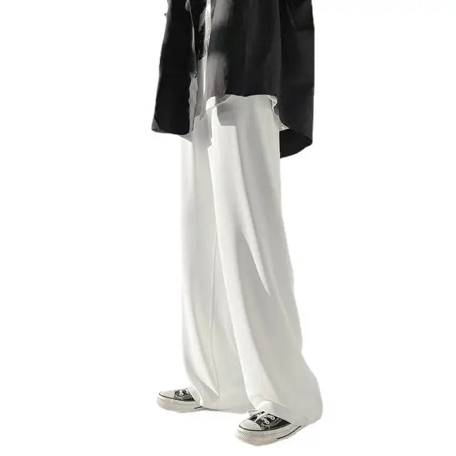 Pantalón de mujer elegante con piernas anchas