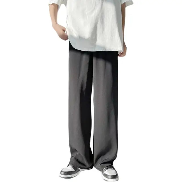 Pantalón de mujer elegante con piernas anchas