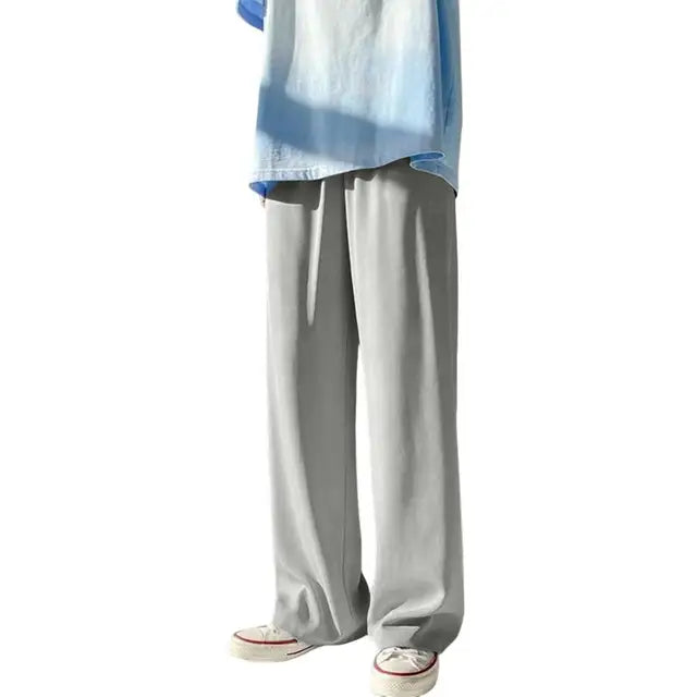 Pantalón de mujer elegante con piernas anchas