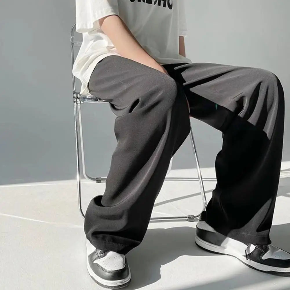 Pantalón de mujer elegante con piernas anchas