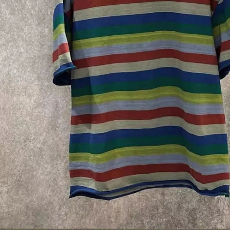 Modieuze Gestreepte T-Shirts voor Vrouwen