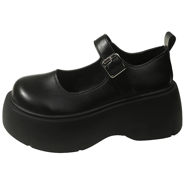 Rebel Chic Punk Goth Platform Pumps