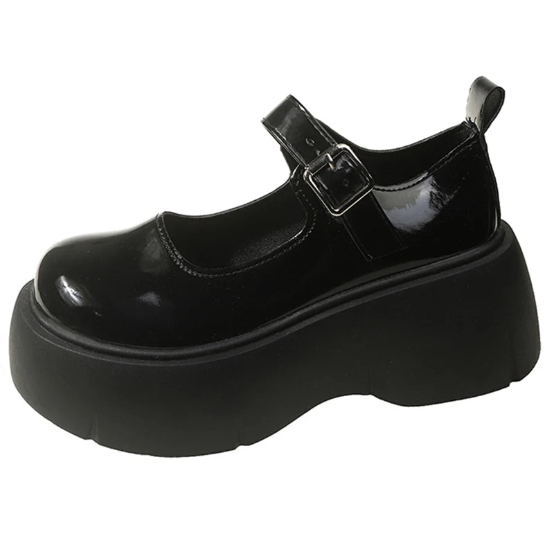 Rebel Chic Punk Goth Platform Pumps