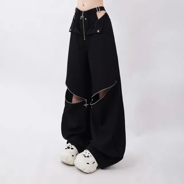 Pantalones cargo streetwear para mujeres
