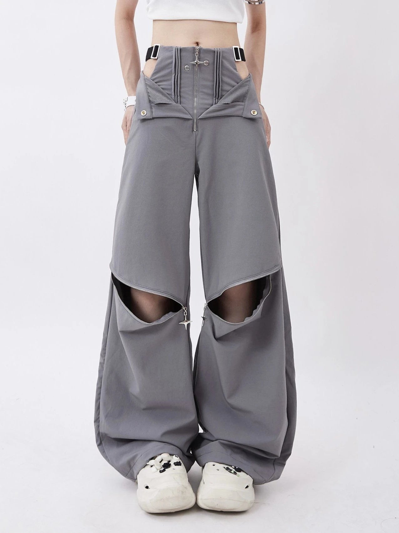 Pantalones cargo streetwear para mujeres