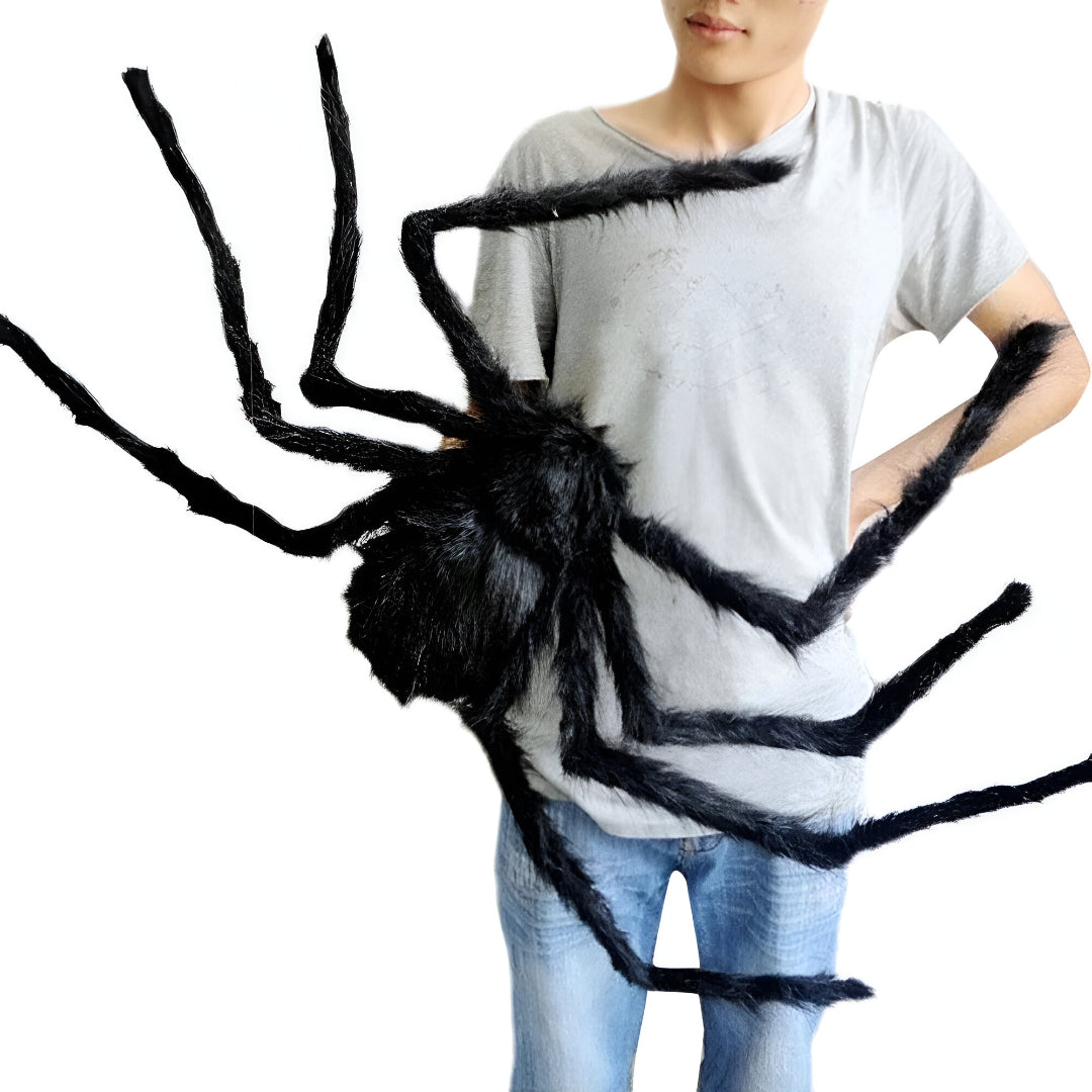 Realistische Haarige Spinne Halloween Decoratie