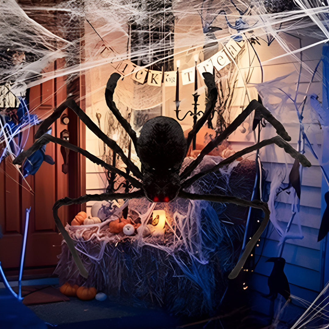 Realistische Haarige Spinne Halloween Decoratie