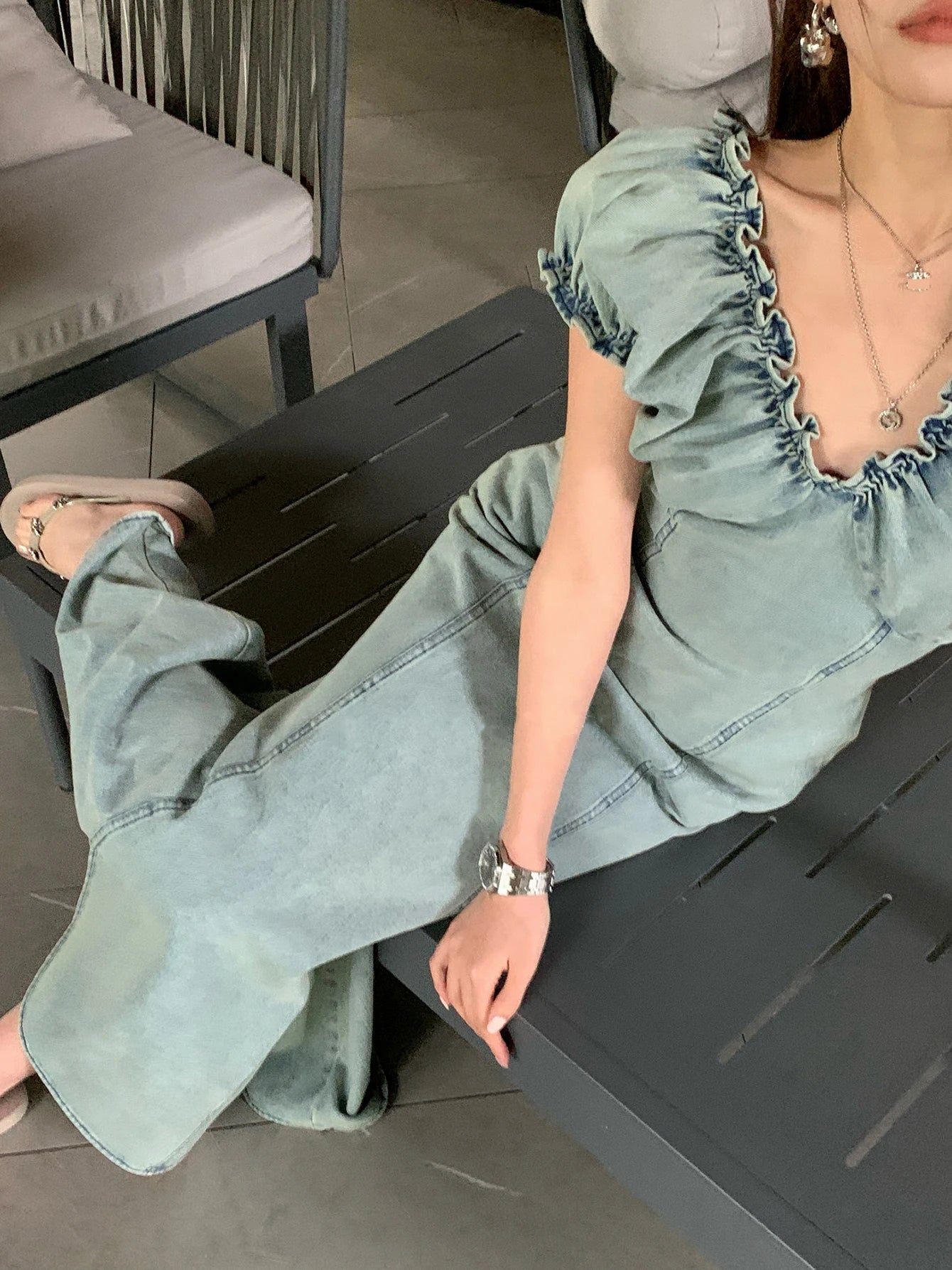 Zomerse Elegantie met Pofmouwen van GlamourBelle