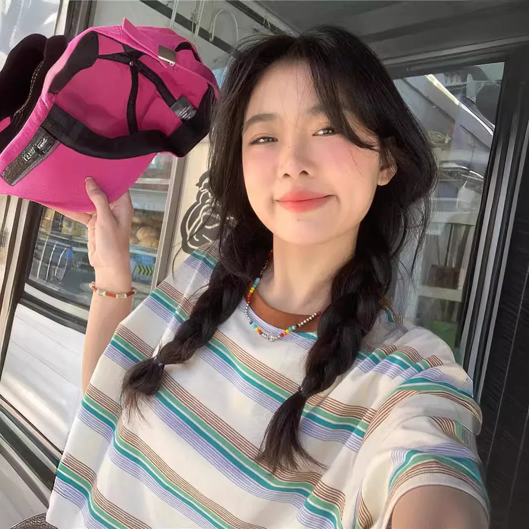 ZomerGloed Retro Strepen Blouse