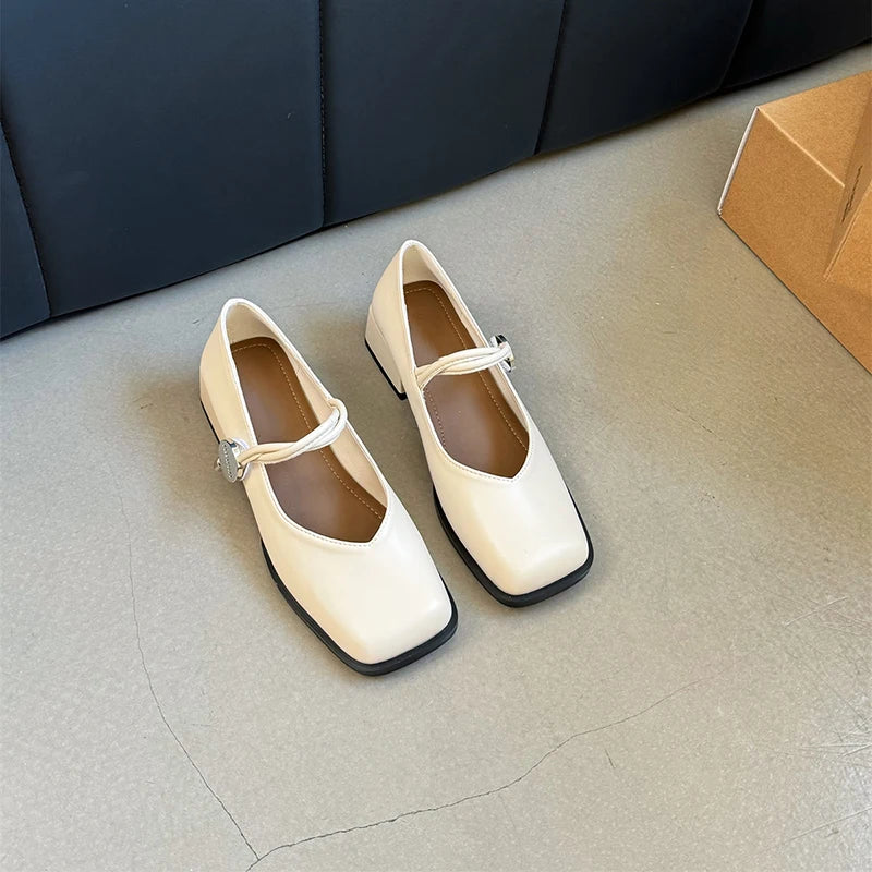Luxe Elegance Mary Jane Shoes