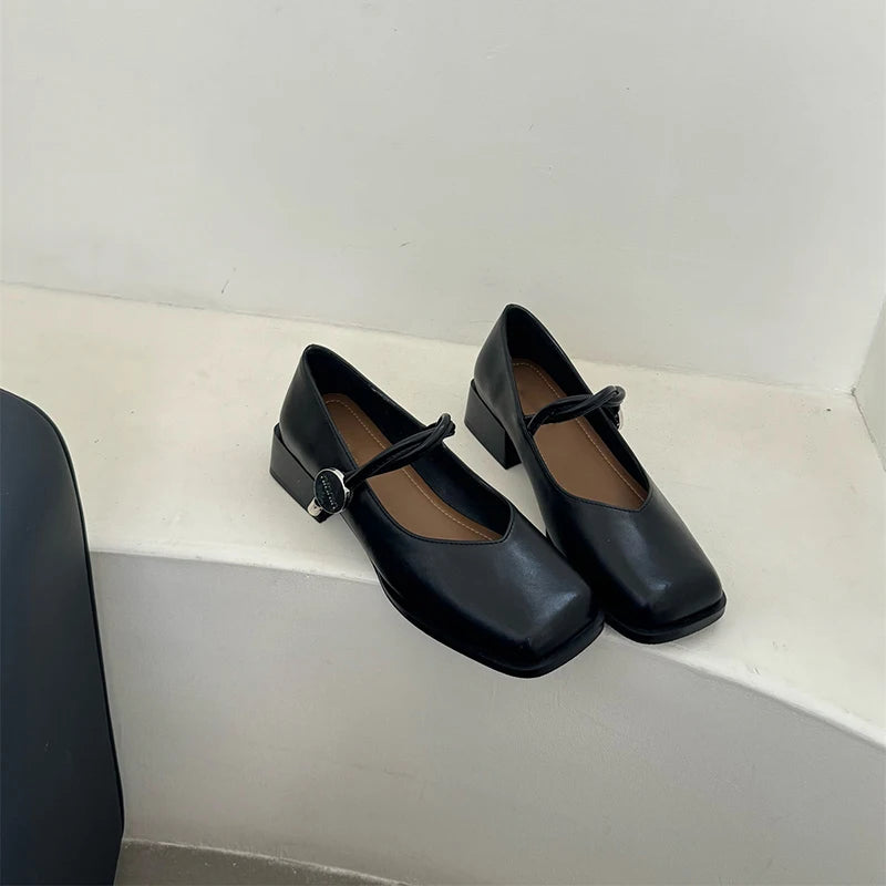 Luxe Elegance Mary Jane Shoes
