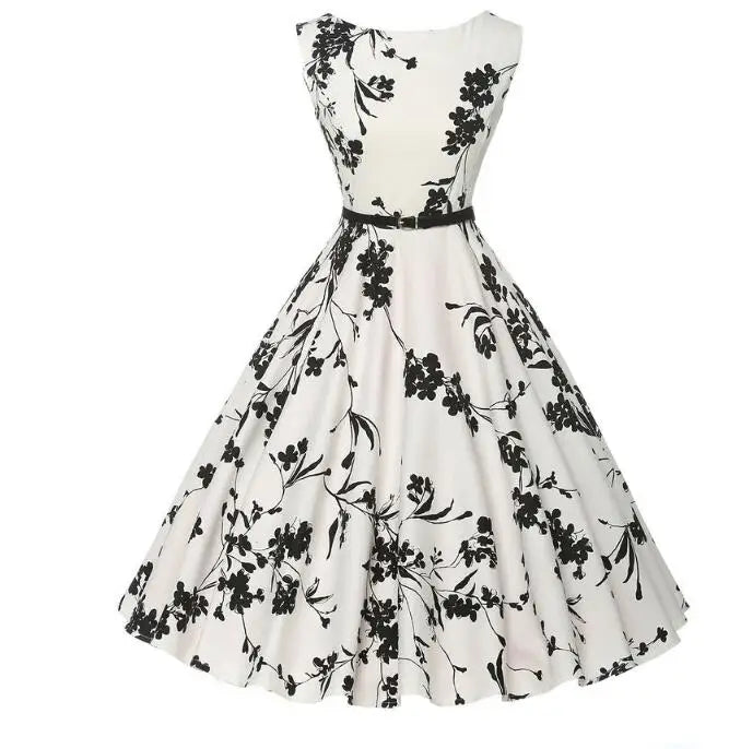 Prachtige Retro Zomerjurk van Luna voor Tijdloze Elegantie