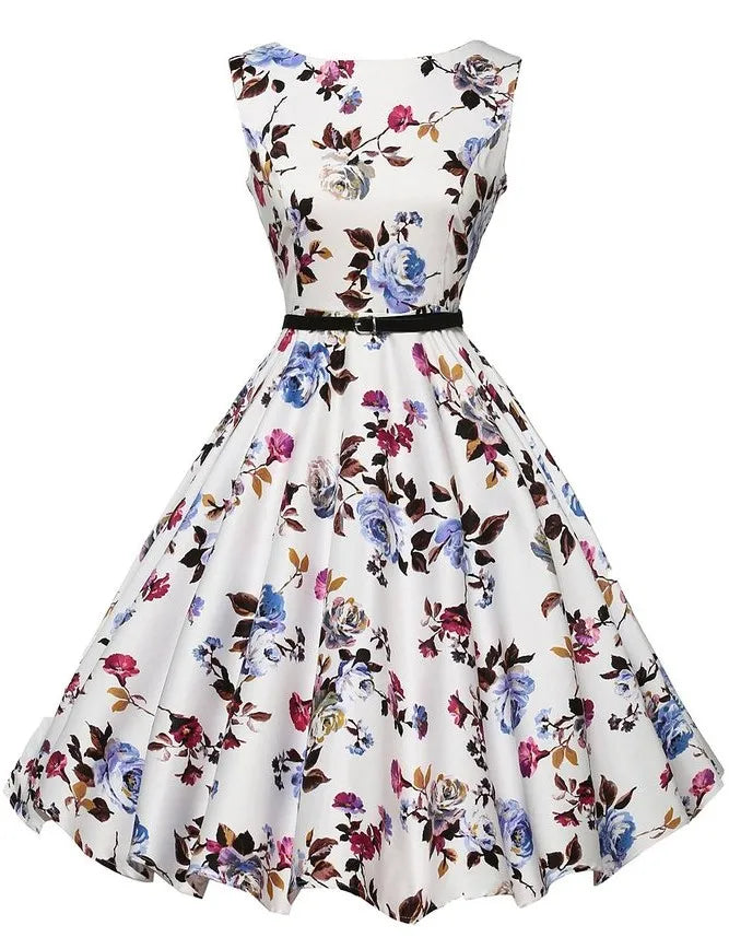 Prachtige Retro Zomerjurk van Luna voor Tijdloze Elegantie