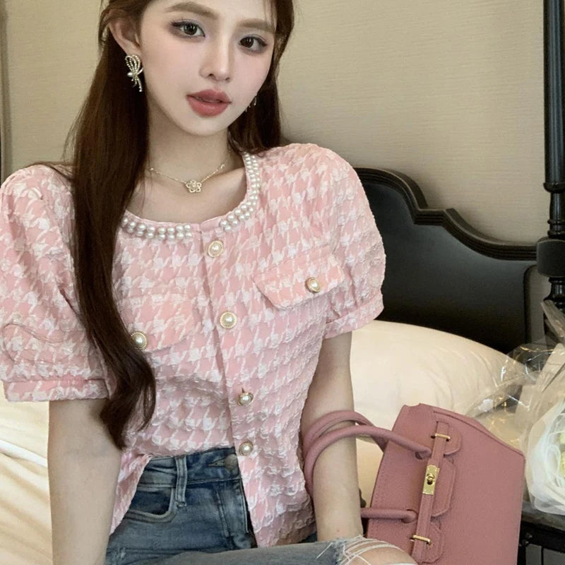 Fashion Kralen Blouse van Chique Parel