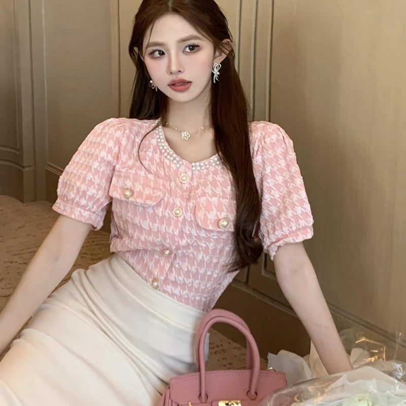 Fashion Kralen Blouse van Chique Parel