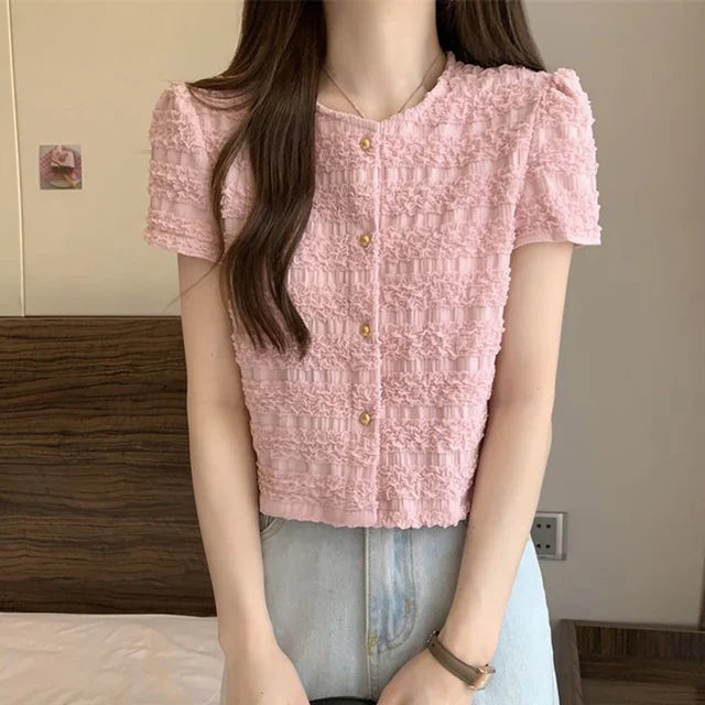 Rimocy Zomer Korte Mouw Jas van Zonnige Tijden