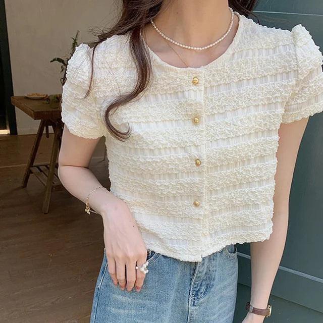 Rimocy Zomer Korte Mouw Jas van Zonnige Tijden