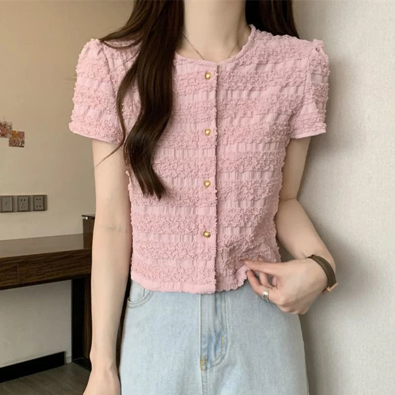 Rimocy Zomer Korte Mouw Jas van Zonnige Tijden