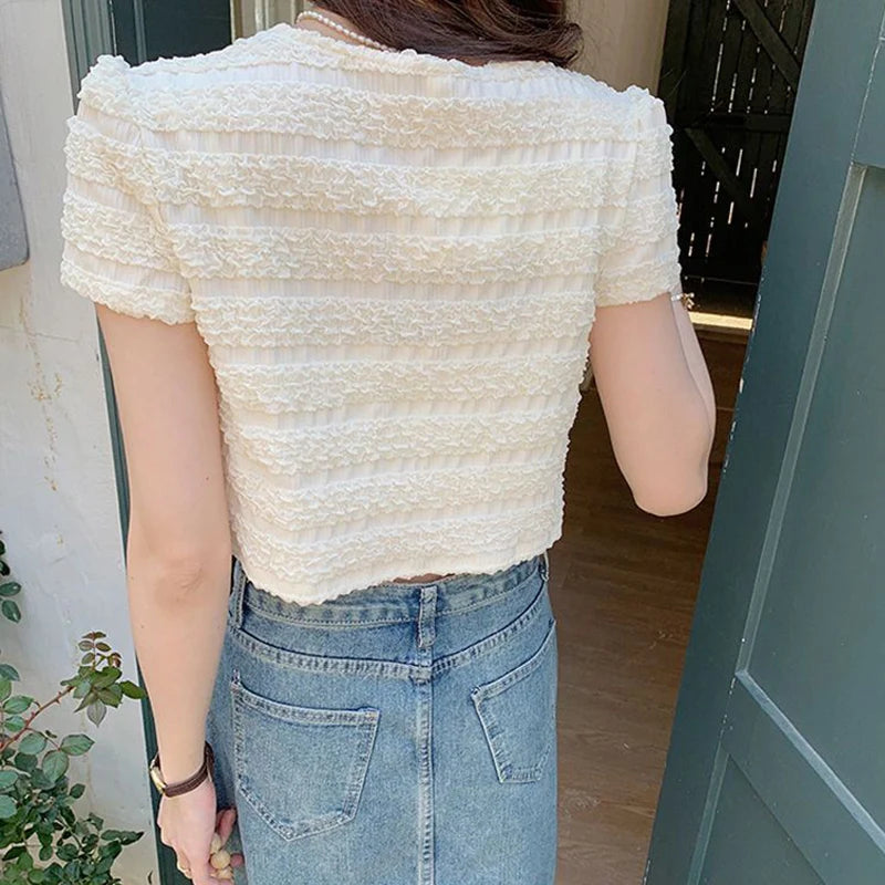 Rimocy Zomer Korte Mouw Jas van Zonnige Tijden