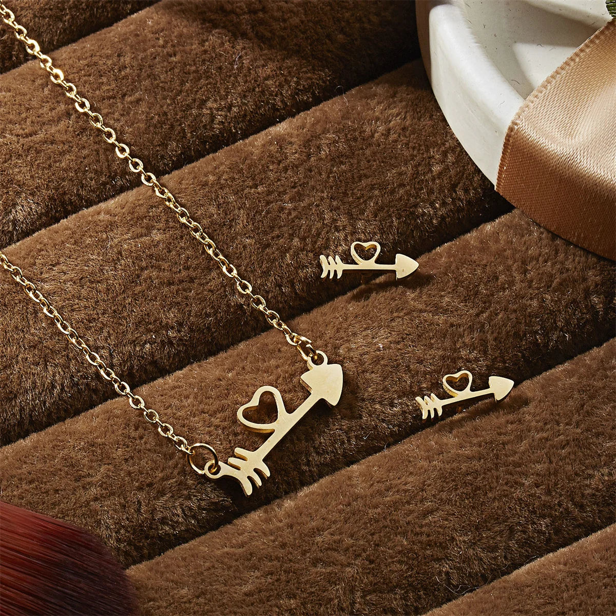 Set di gioielli Farfalla Mistica per donne incantevoli