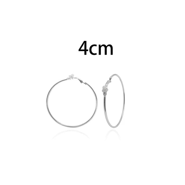Brillare Schitterende Cirkel Oorclips