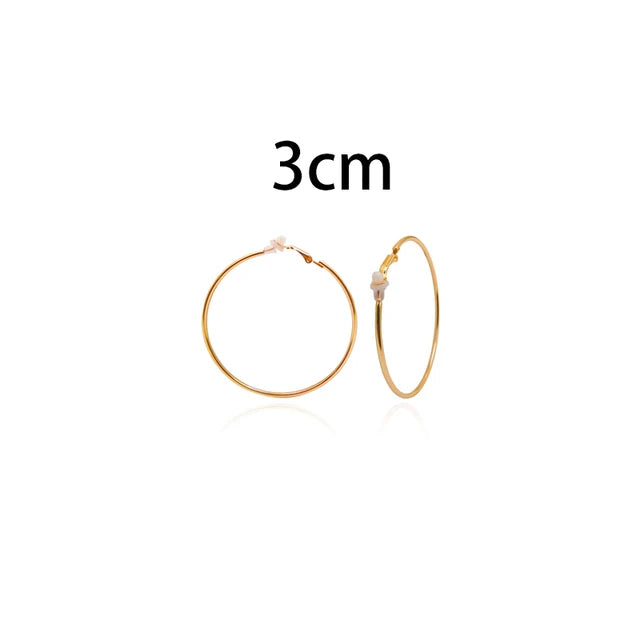 Brillare Schitterende Cirkel Oorclips