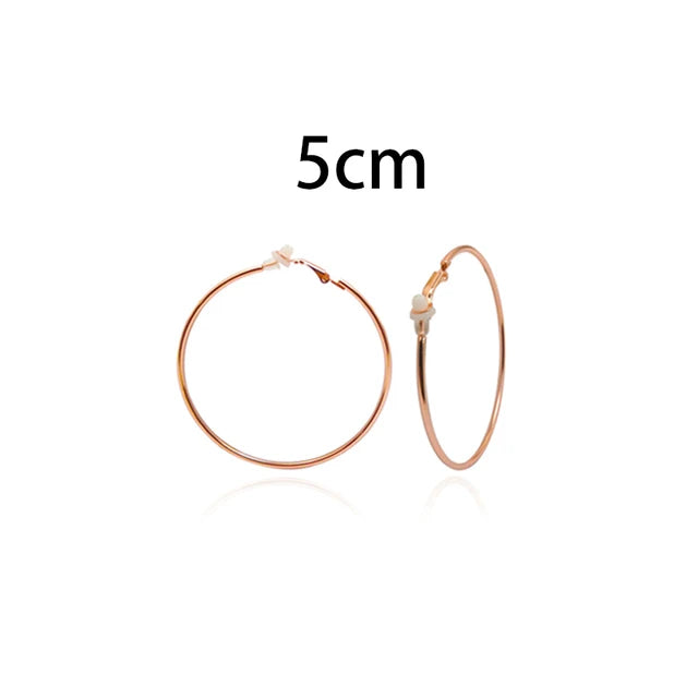 Brillare Schitterende Cirkel Oorclips