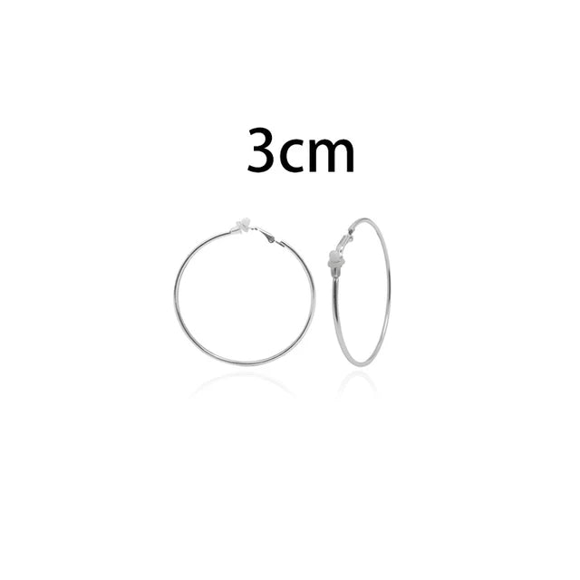 Brillare Schitterende Cirkel Oorclips