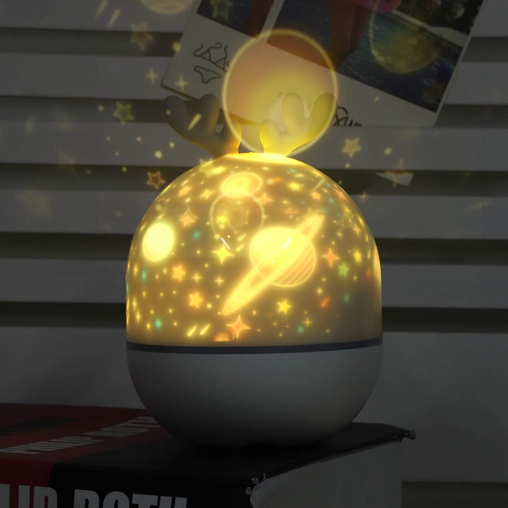 Roterende Sterrenhemel Projector Lamp