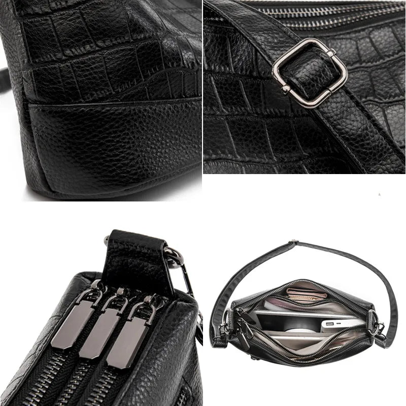 Chique Diva Luxe Leren Handtas