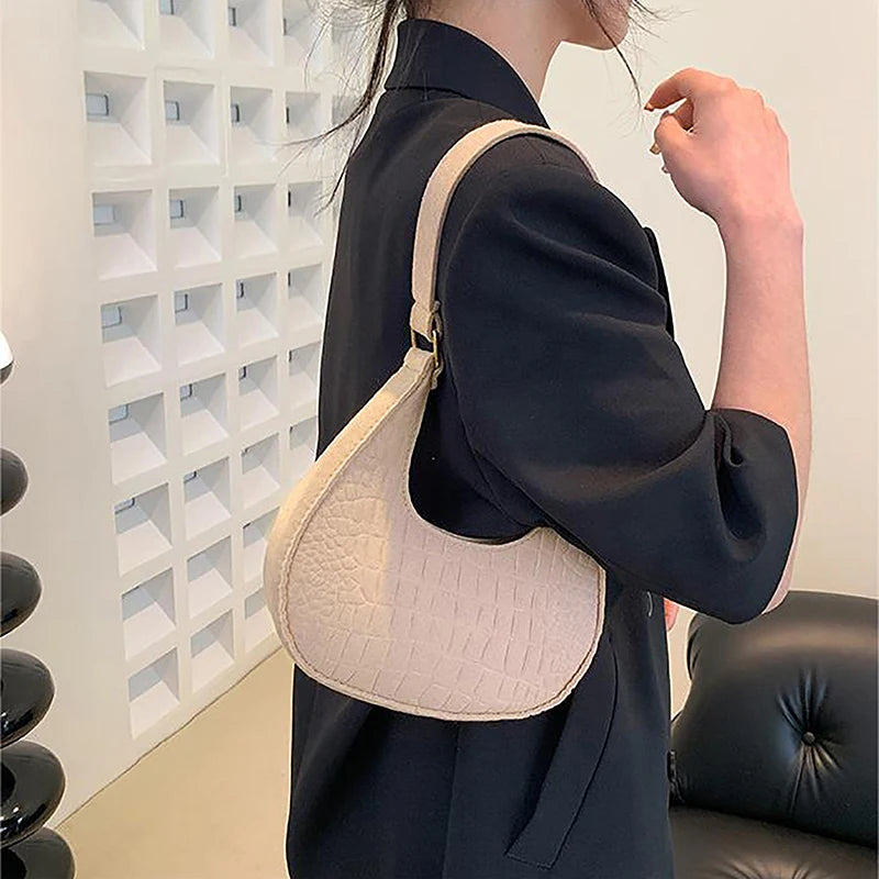 DivaDesigns Halve Maan Handtas