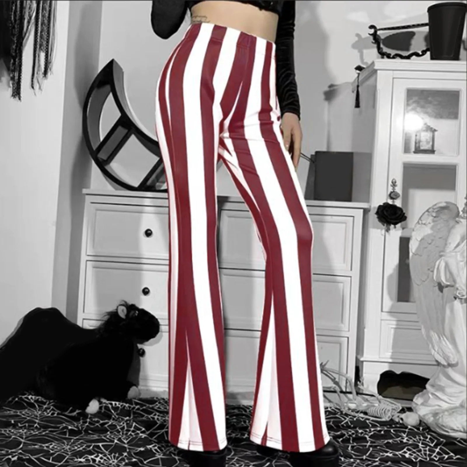 Cosmo Chic High Waist Flare Pants