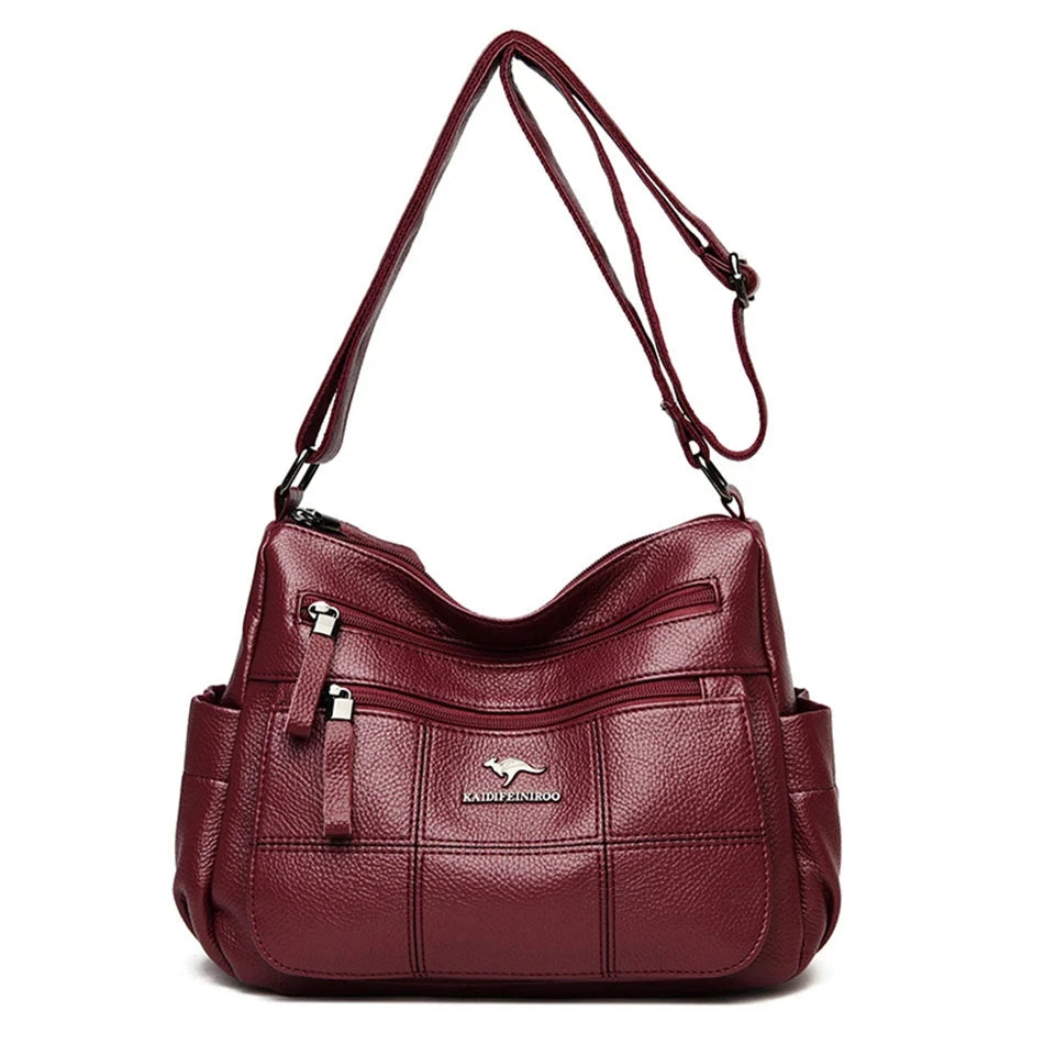 Eleganza Borsa a Spalla in Pelle