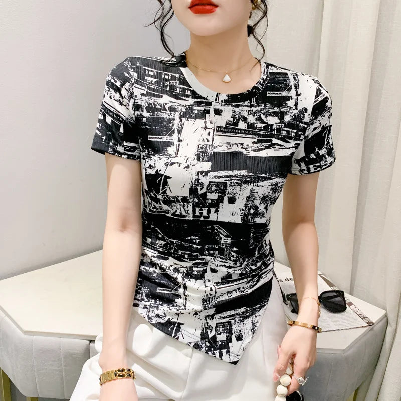 Luzia Mode Summer Printed T-Shirt