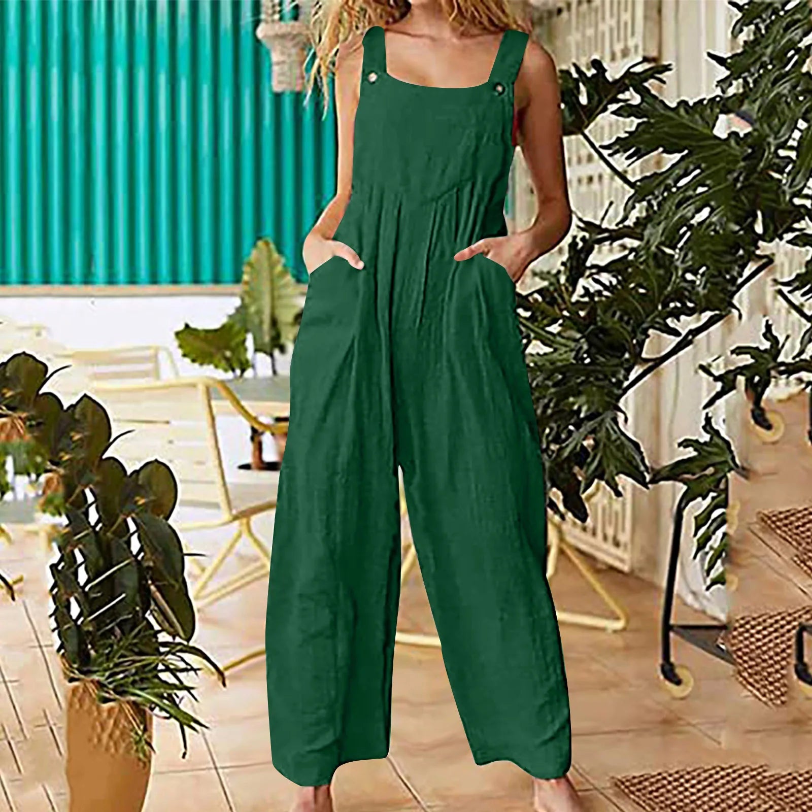 Zomerse Boho Jumpsuit Overalls