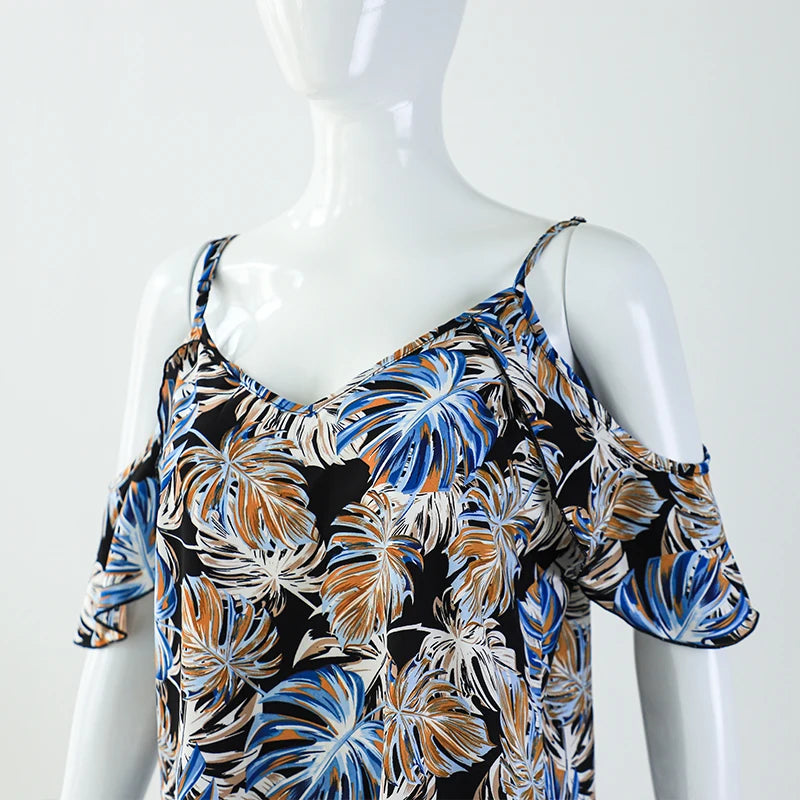 Abito Mini Eleganza Tropicale