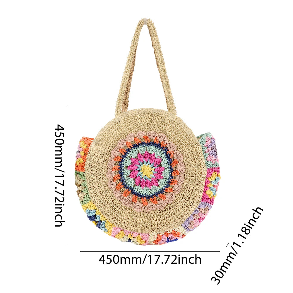 SunWave Grande Borsa da Spiaggia Intrecciata