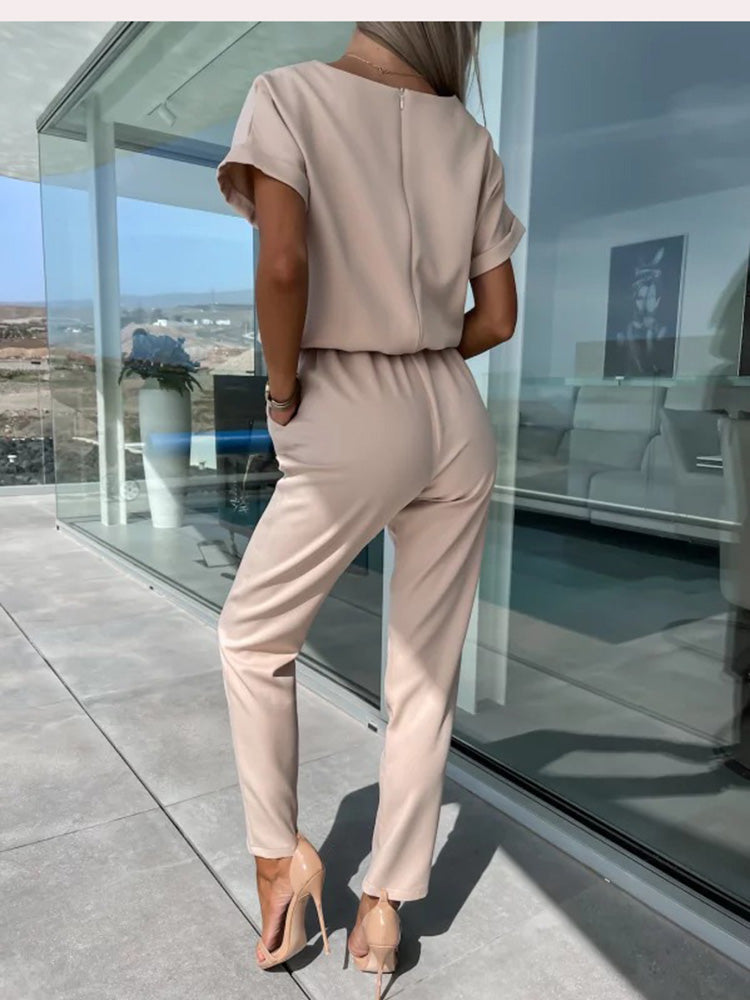 VELANORA Jumpsuit | Wijde-Pijpen Zomer Jumpsuit