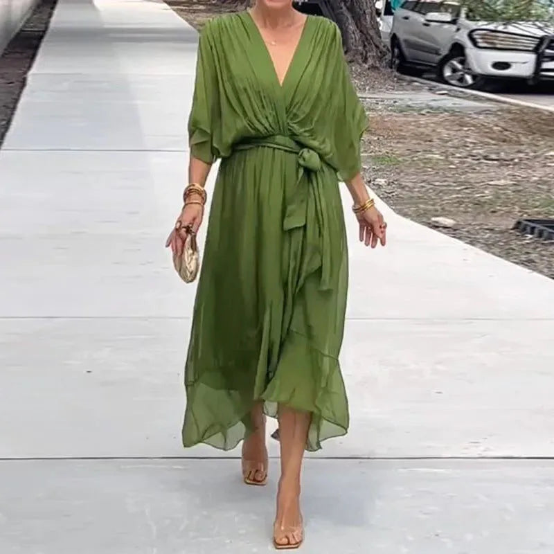 Robe en chiffon d'été RefinedRoses