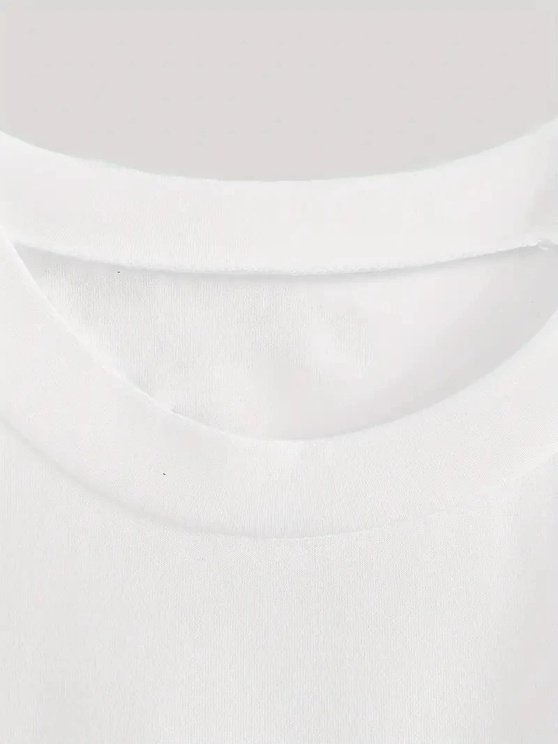 Merel Mode Harajuku Baumwoll-T-Shirt