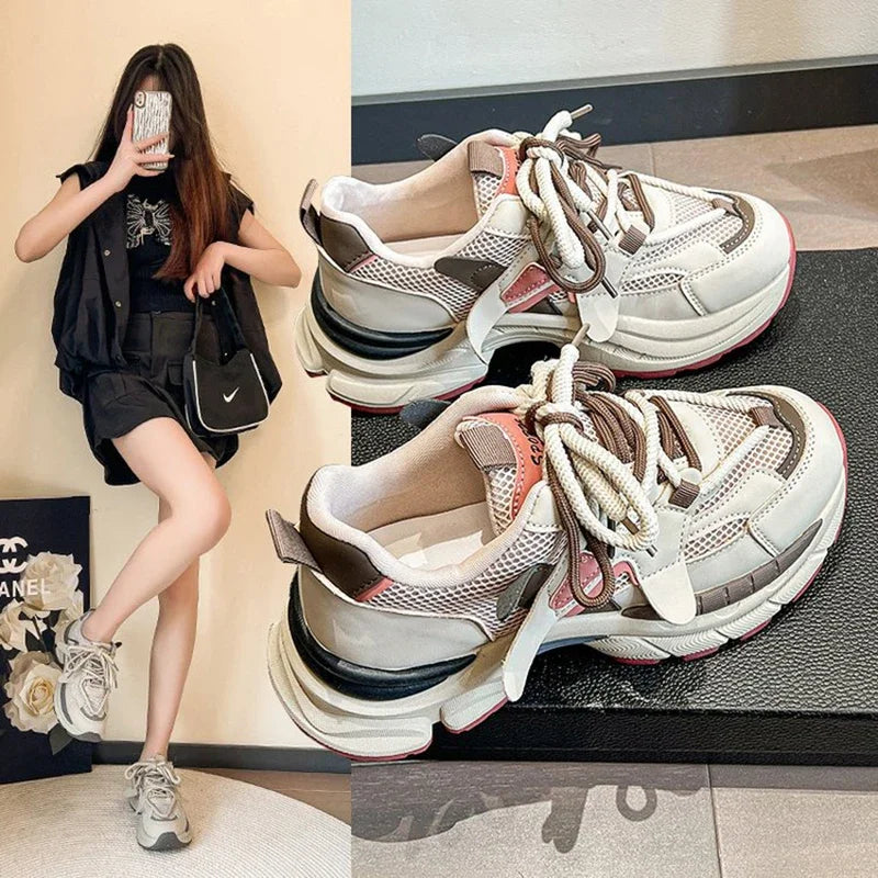 Chaussures tendance en mesh StijlWolk