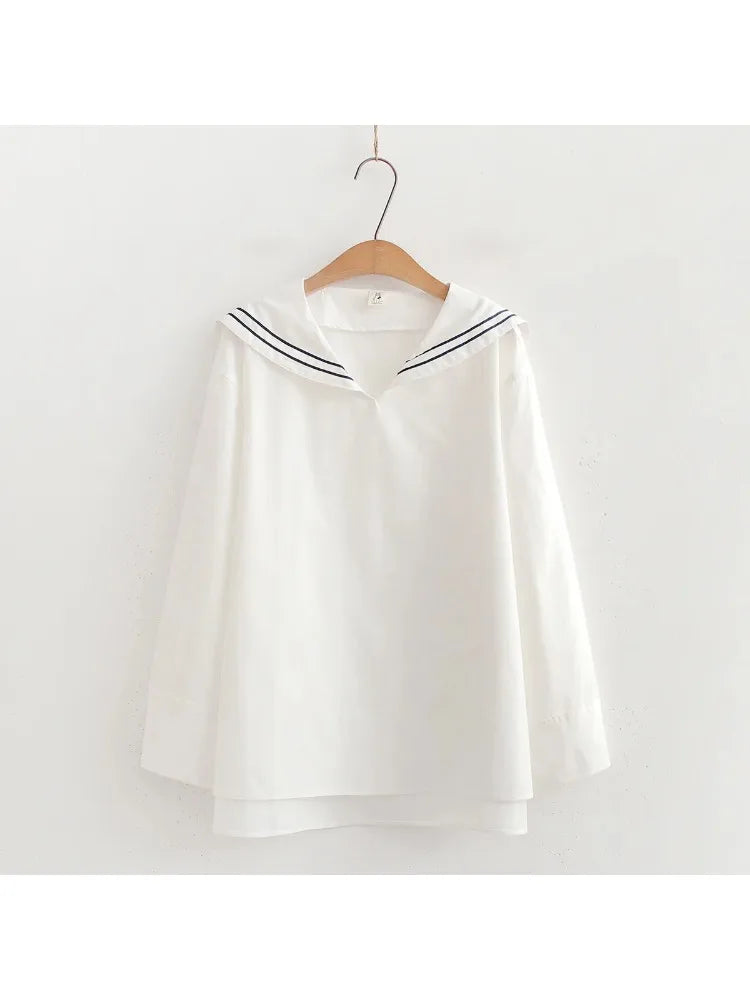 HorizonElegant Sailor Blouse