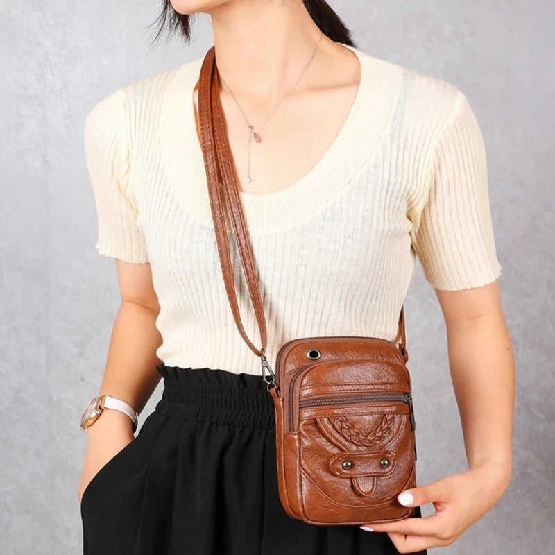 FinesseFashion Vintage Eleganza Borsa a Spalla