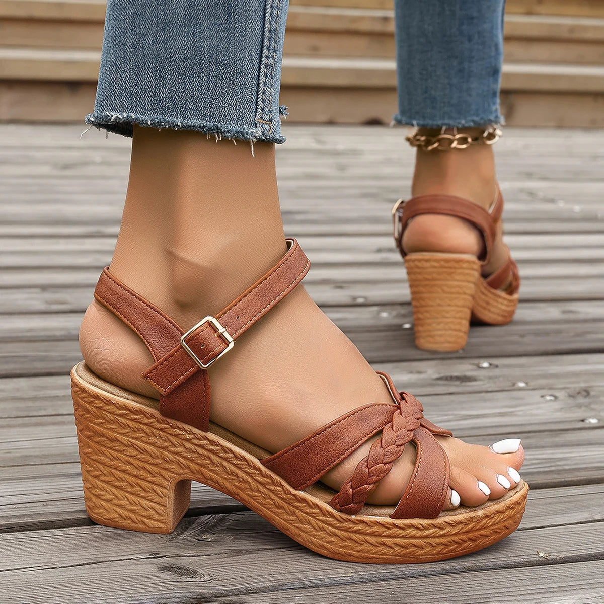 Amara Moda Gladiator Sandalen