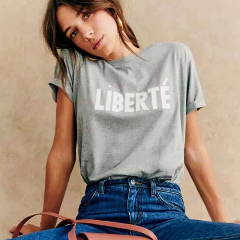 Liberte ChicLetters Summer T-shirt