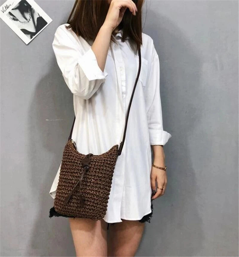 Summer Woven Shoulder Bag by Sunkissed