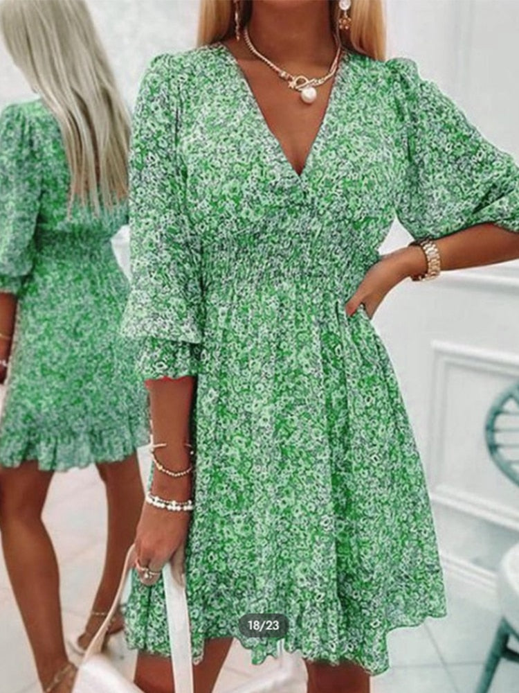Summer dress of Sunflower