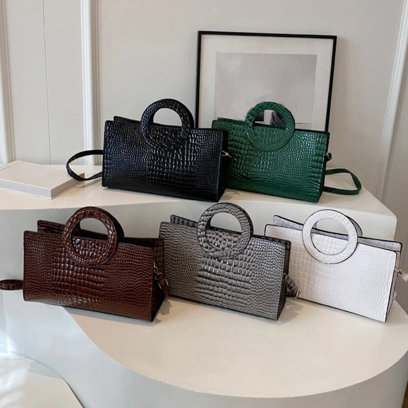 LuxaCroco Luxe Crocodile Handbag