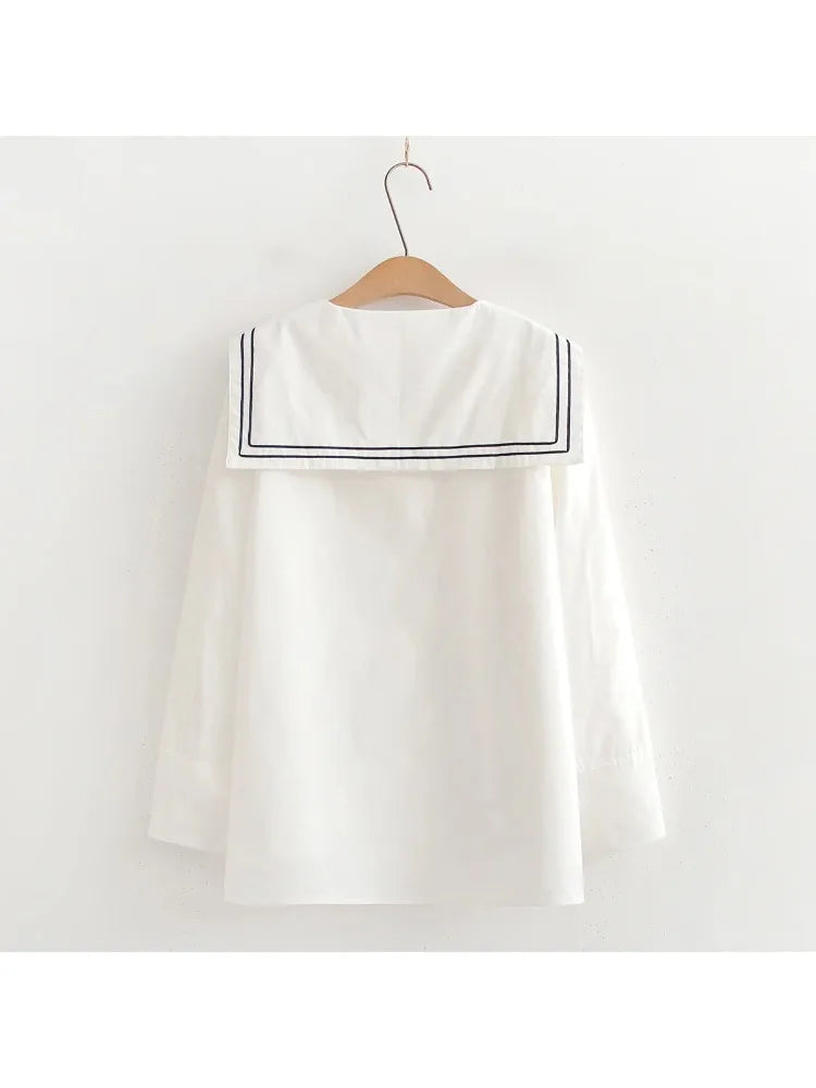 HorizonElegant Sailor Blouse